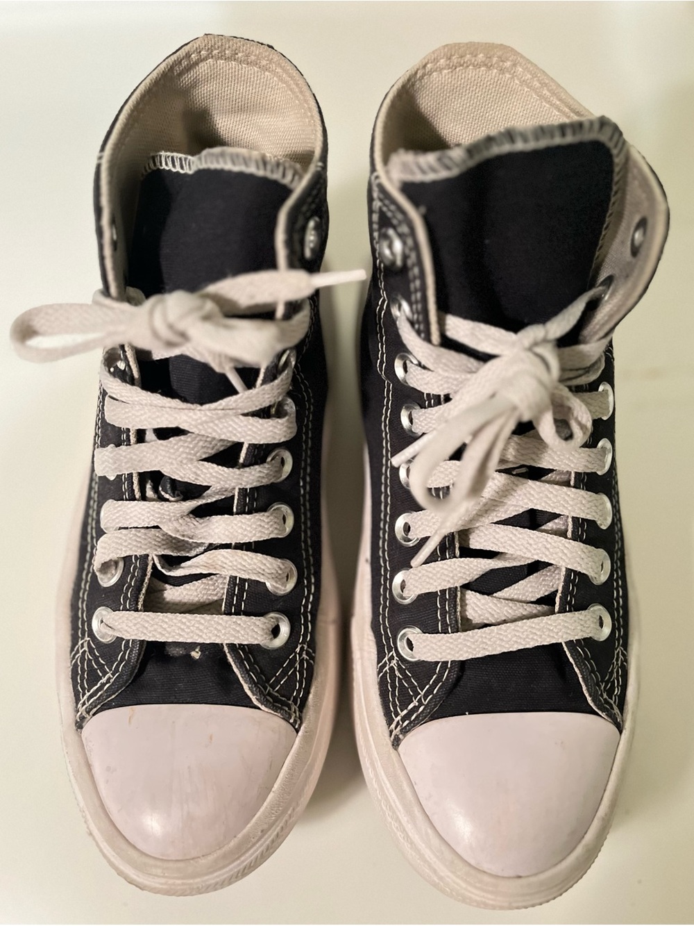 Converse Chuck Taylor All Star Move Shoes Sneakers Black/White 568497C - Picture 3 of 10